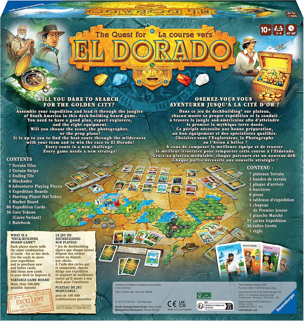 The Quest for El Dorado - Board Game